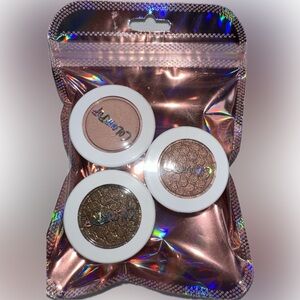 NEW NO BOX COLOURPOP Curated Trio of SUPER SHOCK Eyeshadow Limited Ed Shades!